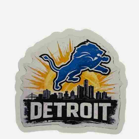 SUNNY DETROIT STICKERS