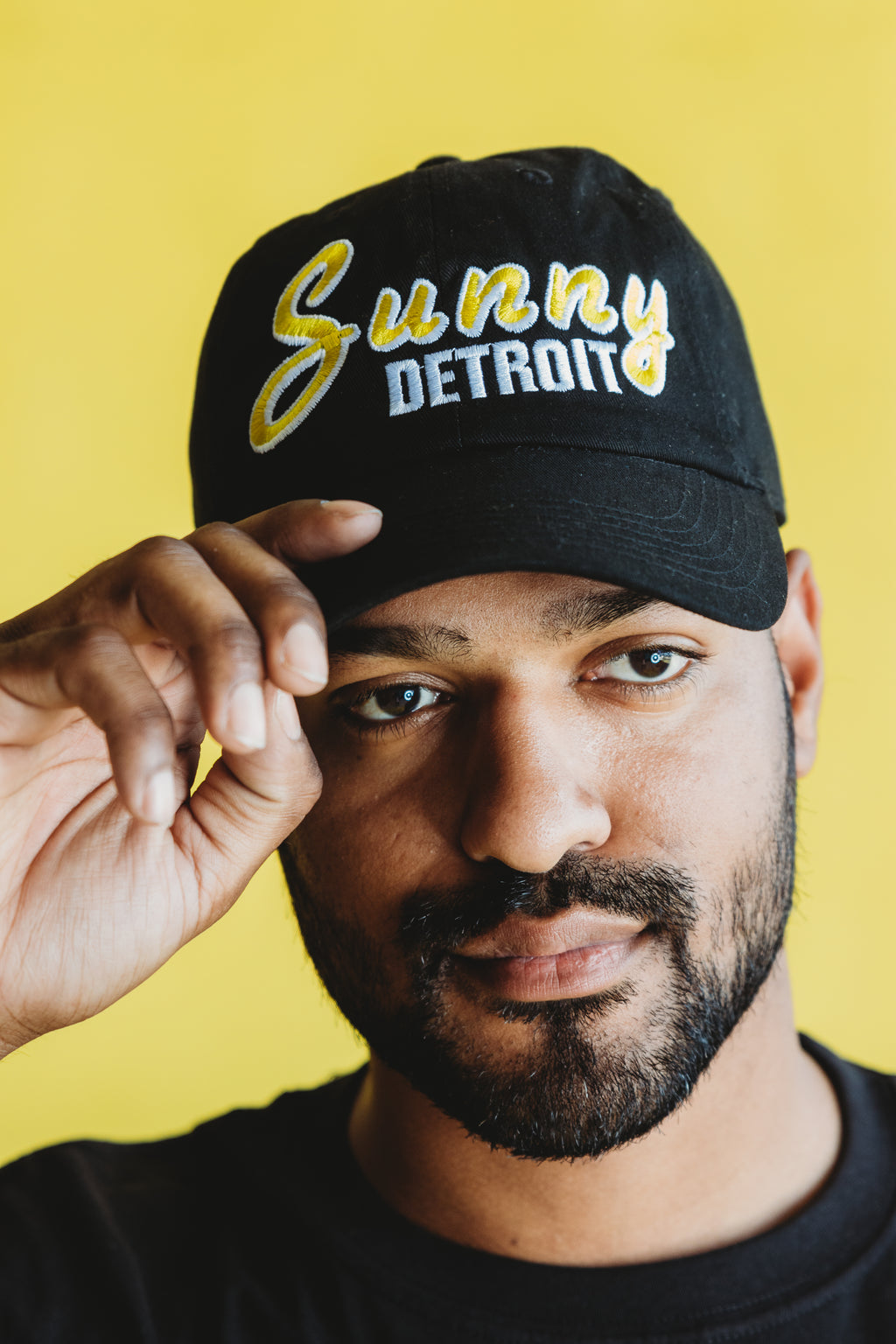 SUNNY DETROIT BLACK HAT